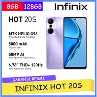 Infinix Hot 20S 8/128GB – Up to 13GB Extended RAM – Helio G96 - 6.78” 120Hz FHD+ Display – 5000 mAh Garansi Resmi