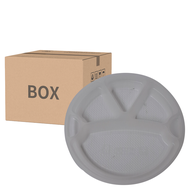 14號 四格內襯 PP-HJ208 20.9 x 15.7 x 3.5cm 金色 32oz植纖碗適用  50個  1組