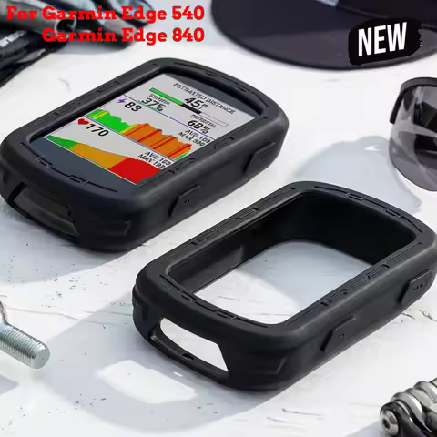 Silicone Case For Garmin Edge 840 540 GPS Stopwatch Protective Cover 540 840 TPU Screen Anti-collisi