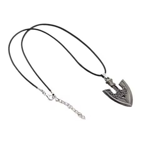 Anime JoJo's Bizarre Adventure Metal Alloy Necklace Pendant Manga Collections Cool Costume Accessori