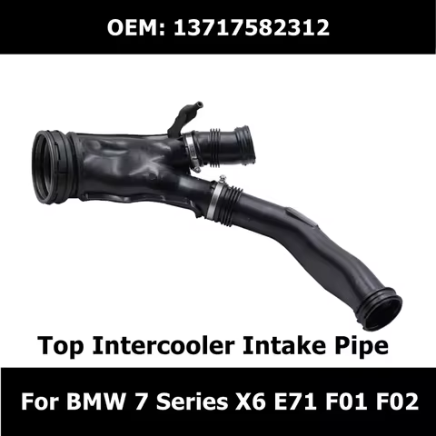 13717582312 Car Accessories Air Cleaner Duct Hose For BMW 7 Series X6 E71 F01 F02 740i 740Li N54 Top