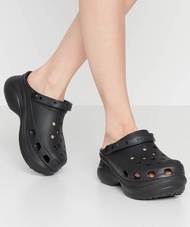 CROCS Classic Bae Clog รองเท้าลำลองผู้หญิง เสริมส้นให้สูงขึ้น นิ่มเบาสบาย