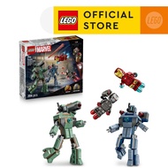 LEGO Super Heroes Marvel 76320 Iron Man & War Machine vs. Hammer Drones  (204 Pieces)