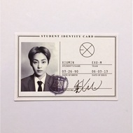 Photocard EXO XIUMIN XOXO OFFICIAL PC