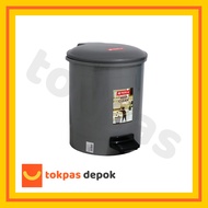 Tempat Sampah Injak Bundar 10 L Lion Star Dustbin C 11