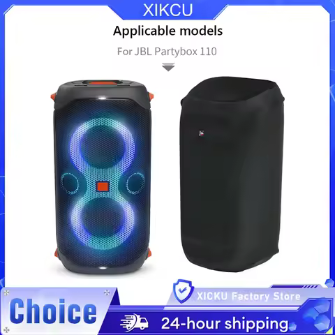 Speaker Dust Cover for JBL Partybox 100/110 Elasticity Lycra Portable Protective Case Dustproof Prot