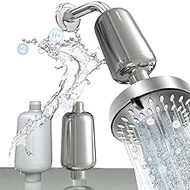 Hydrogen Shower Filter Shower Head Bathroom Accessories Rich Hydrogen Water Filter Water Softener Filter for Hard Water- Dramatically Improves the Condition of Your Skin, Hair and Nails