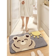 karpet ruang tamu karpet dapur Dajiang Absorbent Door Mat Household Bathroom Carpet