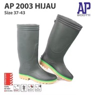 bisa cod sepatu AP boots 2003 hijau anti selip sepatu bot ringgan sepatu boot kerja