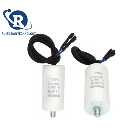 CBB65 starting capacitor 2UF 2.5UF 3UF 3.5UF 4UF 5UF 6UF 450V refrigerator and freezer compressor st
