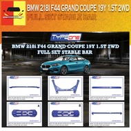 TYPE ONE 100% ORIGINAL BMW 218i F44 GRAND COUPE 19Y 1.5T 2WD FULL SET STABLE BAR COLOUR BLUE CAR BOD