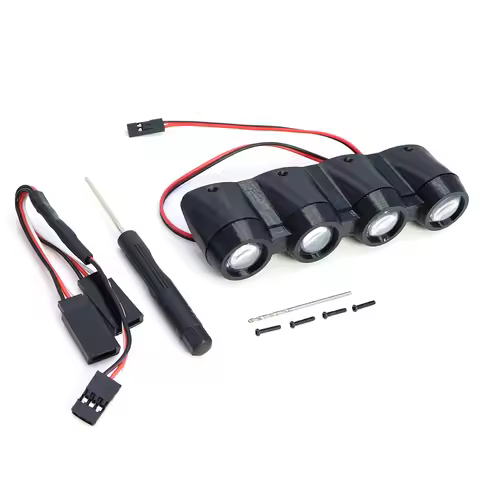 MJX 7303 Simulation Front Spotlight Hood Light for 1/7 Hyper Go MJXRC 7303 C3 Off-road High Speed RC