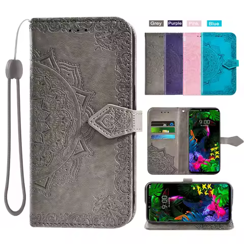 Leather Filp Cover Wallet Phone Case For LG G8x V50S G8 G7 G6 G5 G4 G3 ThinQ Case Luxury Magnetic Co