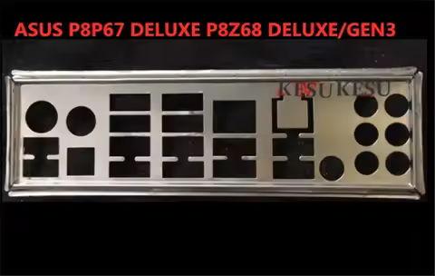 New I/O shield back plate Chassis bracket of motherboard for ASUS P8P67 DELUXE P8Z68 DELUXE/GEN3 jus