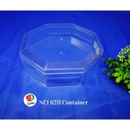 Biscuit Container (NCI 6211) Octagon Candy Container [1pcs]