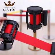 Barrier pole ends, 2m, 3m, 5m separation pole (colorful barrier pole accessories)