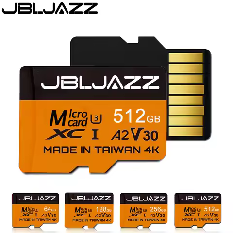 Micro TF SD Card V30 C10 High Speed Cartao De Memoria 128GB A2 U3 TF Memory Card 512GB 256GB 64GB Fo