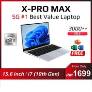 Brand New X-Pro Max Ultrabook | 15.6 Inch | Intel i7 Laptop | 10th Gen Processor | Support Gaming & 