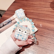 （現貨）新款公仔手鏈蘋果耳機AirPods 保護套全系列/AirPods 3/AirPods pro2（AirPods pro）/AirPods 3 case全包防撞保護套卡通 送禮自用紀念日專用(I