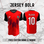 Timor Leste National Team Football Jersey Custom T-Shirt Name and Back Number - 433