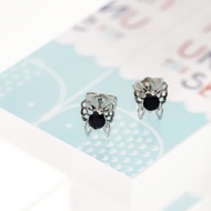 Hyl Jewelry 199E Anting Titanium Wanita Anti Karat Dan Anti Luntur Asli Dewasa Panjang Silver Jewerl