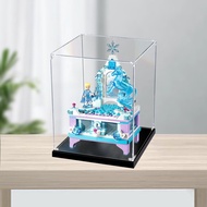 Ultra Transparent Protection Box 高透保护收纳盒 Kotak Pelindung Jernih For Lego 41168 Elsa Jewelry Box Froz