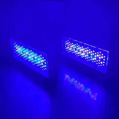 240W A8se II Max Blue Marine Aquarium Reef LED Light 8 Channels WiFi APP Control For 3ft 4ft 5ft Cor