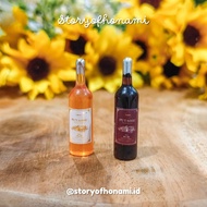 MINIATURE 1:12 GRAPE DRINK (0.7 X 0.7 x 3.2 cm) SYRUP W1N3 BOTTLE NENDOROID SHF FIGMA