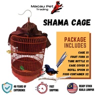 MPT China Bamboo Cage Shama Cage Magpie Cage Sangkar Burung Murai Batu Cina Sangkar Burung China San
