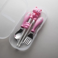 Children Chopsticks Spoon Set Training Chopsticks 2 Years Old 3 Years Old 6 Years Old Practice Chops