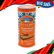 Wafer Gulung, Biskut Gulung, White Castle Luxury Cream Wafers With Chocolate  Hazelnut 70G