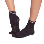 TOESOX Full Toe Melody Socks - Black