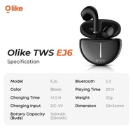 Olike Tws Ej Series (Ej1,Ej4,Ej6,Ej5,Ej7) True Wireless Bluetooth