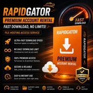 Rapidgator Premium Account Rental Fast Download File Hosting Access Service