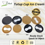 Lid paper cup ice cream 2oz, 4oz, 5oz