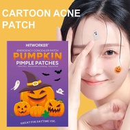 Halloween Acne Patch With Cartoon Design Women‘s Cute Ghost Pimple Patches PE Materia E0Z4