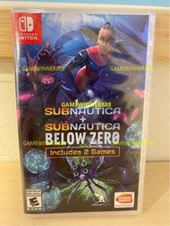 全新 Switch NS遊戲 深海迷航 + 深海迷航 零度以下 合集 Subnautica + Subnautica Below Zero 美版中英文版