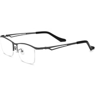 FONEX Pure Titanium Glasses Frame Men Square Eyeglasses Optical Eyewear F85775