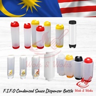 F.I.F.O Condensed Sauce Dispenser Bottle/FIFO Squeeze Bottle / Botol Dispenser SoS Pekat F.I.F.O