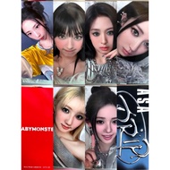 BABYMONSTER OFFICIAL PHOTOCARD DRIP BINDER ALBUM Ruka, Pharita, Asa, Ahyeon, Rami, Rora, Chiquita