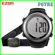 FGTRE EZON New Fashion Heart Rate Monitor Digital Watch Alarm Stopwatch Men Women Outdoor Running Sp