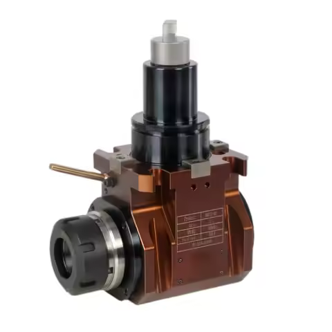 90° BMT Live Tool Holder CNC Lathe Power Head Radial Driven Tooling for Turning Milling Composite Tu