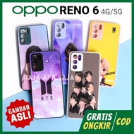 bestseller SOFT CASE BTS OPPO RENO 6 4G 5G - Karakter Casing Kesing Si