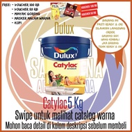 CAT DULUX CATYLAC 5 KG PUTIH / 1501 / WARNA / CAT INTERIOR GALON - BESTORE03