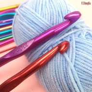 Iron crochet needles 2mm to 8mm, anti-rust handle 14.5cm long