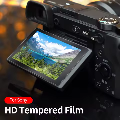 Tempered Glass Film for Sony A7M4 A7M3 A7R5 A72/A73 A7R3/A7R2 A7S3/A7S2 A7R4 ZV-1 A9/A92 A7C FX3 Scr