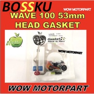 EX5 DREAM HEAD GASKET 53MM APPLE WAVE 100 GASKET HEAD NP EX5 CLASS 1 HEAD GASKET NP APPLE 53 MM 1945