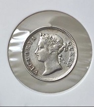 1894年香港五仙銀幣