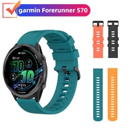 Garmin Forerunner 570 strap Silicone strap for Garmin Forerunner 570 47mm 42mm strap Sports wristban