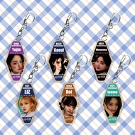 IVE Merchandise An Youzhen Yujin Golden Autumn Gaeul Zhang Yuei Rei Kaneshigaki LIZ Keychain